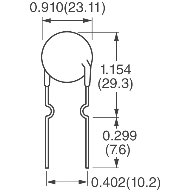 72R300XF Littelfuse Inc. Fusibili ripristinabili PTC
